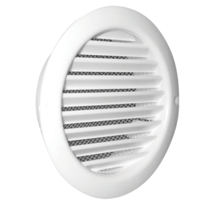 Round fixed grille