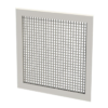 600 x 600mm Egg Crate Grille - White - Vortice